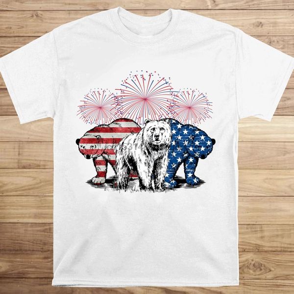 

polar bear firework american flag independence day bear lovers hoodie designers t shirts sweatshirt