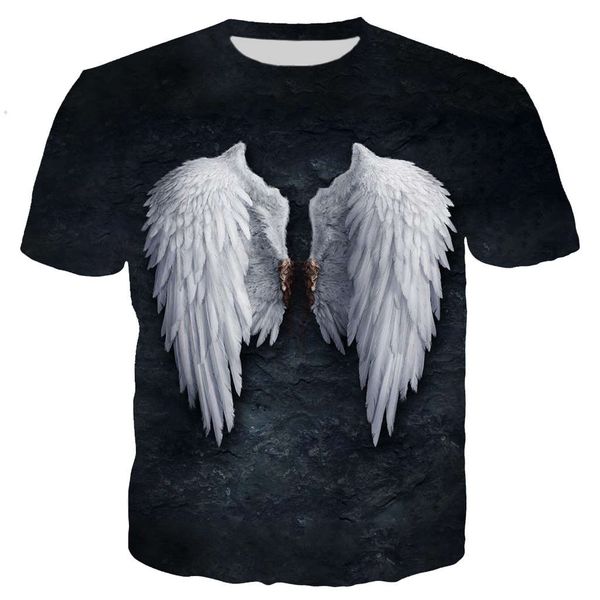 

lucifer 3d print shirts anime anime oversized men clothing
