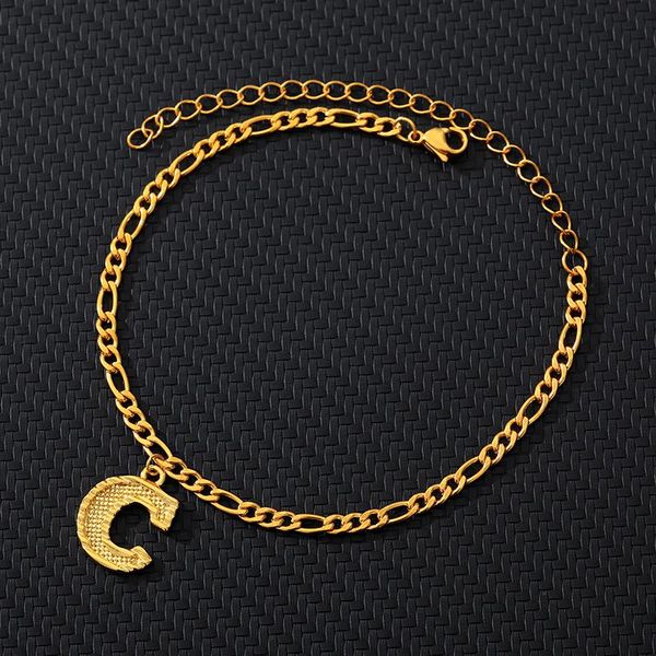 

первоначальная буква capital akletes письмо anklets начальные женщины мода английский алфавит цепь лодыжки ювелирные изделия начальная буква, Red;blue