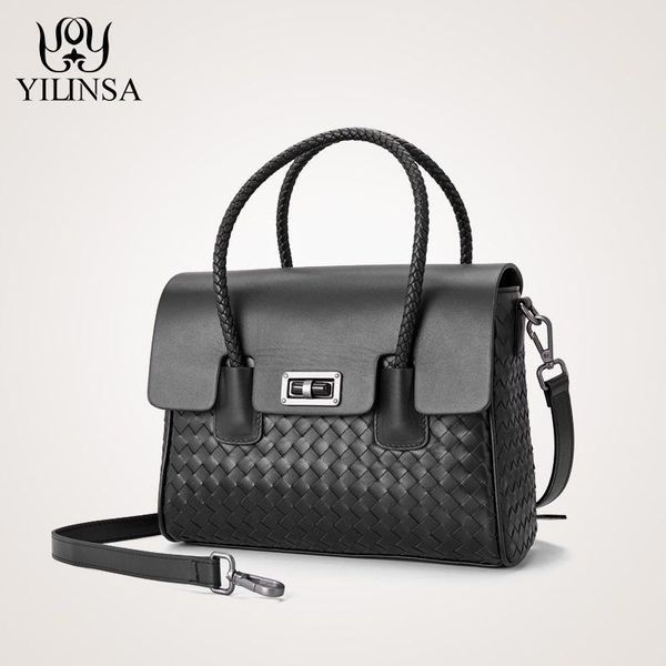 

layer leather woven luxury crossbody bags women girls messenger handmade designer lambskin bags fashion