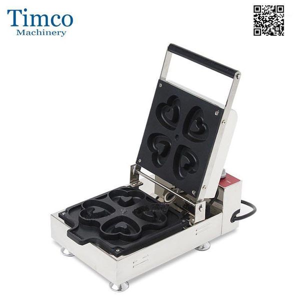 

donut making machine heart shape 4pcs electric doughnuts mini donuts maker1