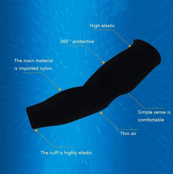 

sun basketball arm guard nylon elbow pads protective sleeve extended wristbands breathable and comfortable ing