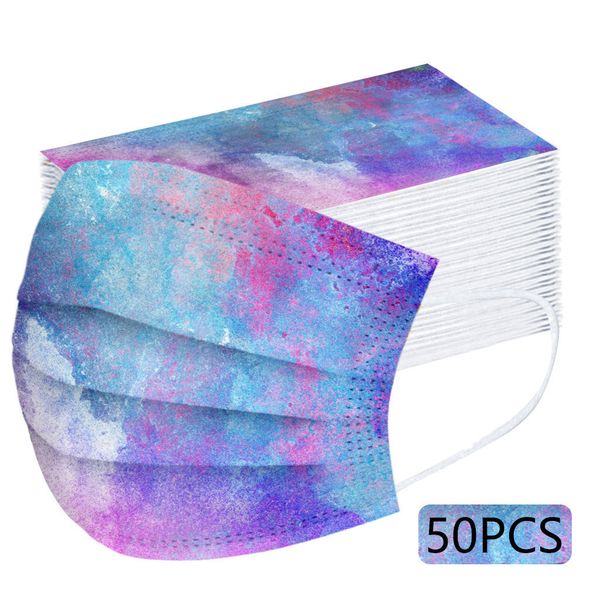

adults mask 50pc disposable face designer maskfashion 3ply ear loop masque mascarrillas desechables adultos mascaras mascarilla