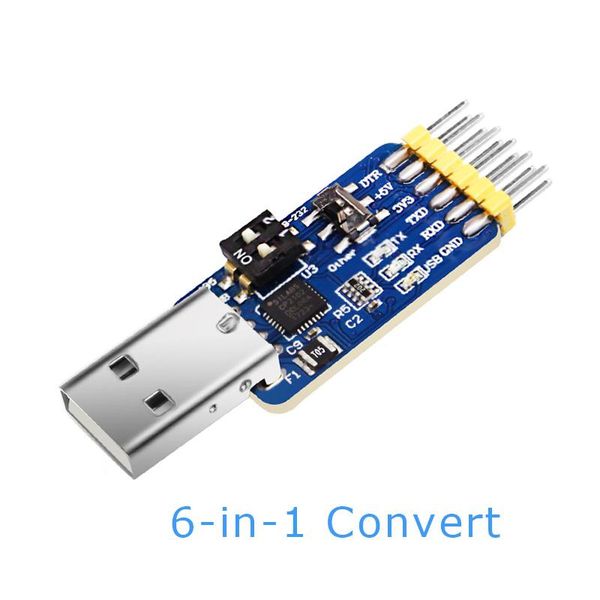 

activity trackers multifunctional usb-uart converter usb-ttl/rs485/232,l-rs232/485/can,232-485) serial adapter, ch340/ cp2102 drive