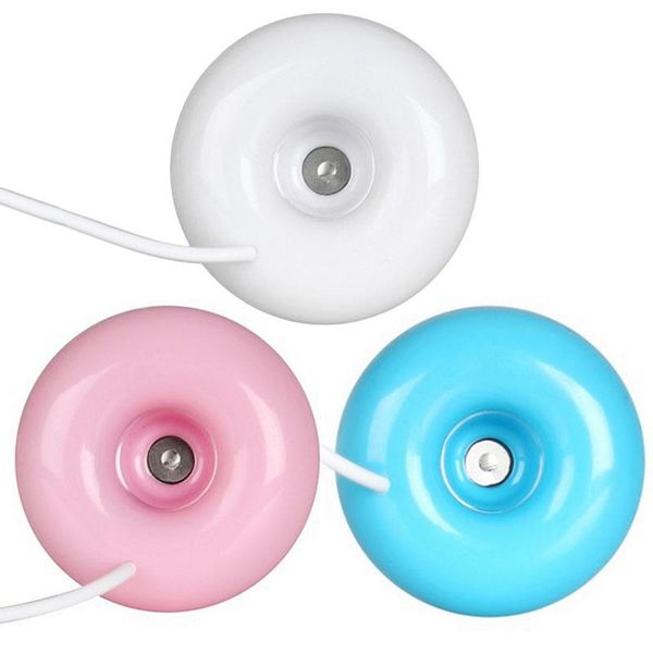 

mini portable donuts usb air humidifier purifier aroma diffuser steam for home