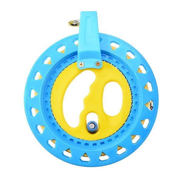 

200m kite line winder winding reel grip wheel string kite handels flying tools lock kit 1018