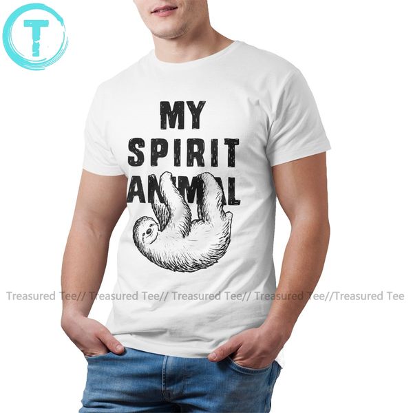 

sloth t shirt sloth my spirit animal t-shirt printed 5x tee shirt beach 100 short-sleeve man fun tshirt sport hooded sweatshirt hoodie