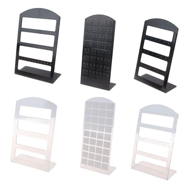 

earrings ear studs display rack fashion jewelry show plastic jewelry display rack, Pink;blue