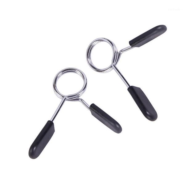 

accessories 2pcs 50mm dumbbell barbell spring lock collars clip clamps for powerlifting cross fit weightlifting gym1