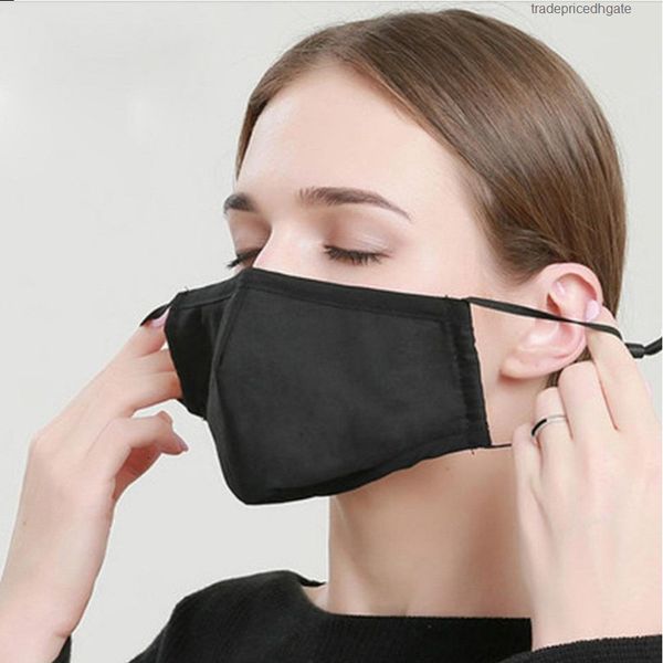 

pm2.5 mouth anti-dust breathable haze face 1 pcs mask cotton activated carbon filter paper anti-pollen anti-fog masks