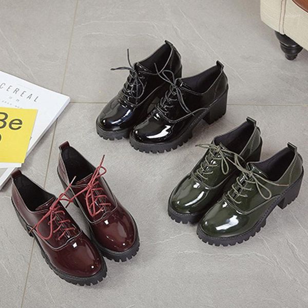 

dress shoes 020 women summer platform pump woman round toe high heel heels chaussure calzado completo para estudiantes1, Black