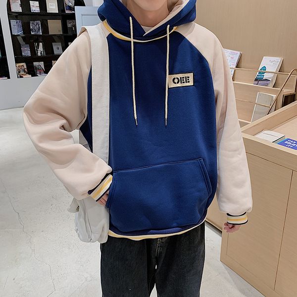 

2020 male hoodie miteksan long, casual spring sweatshirt hoodies man, Black