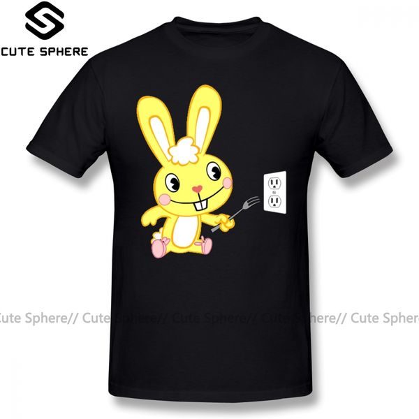 

happy tree friends happy tree friends cuddles cartoon print short sleeve oversized fun tshirt sport hooded sweatshirt hoodie men t shirt