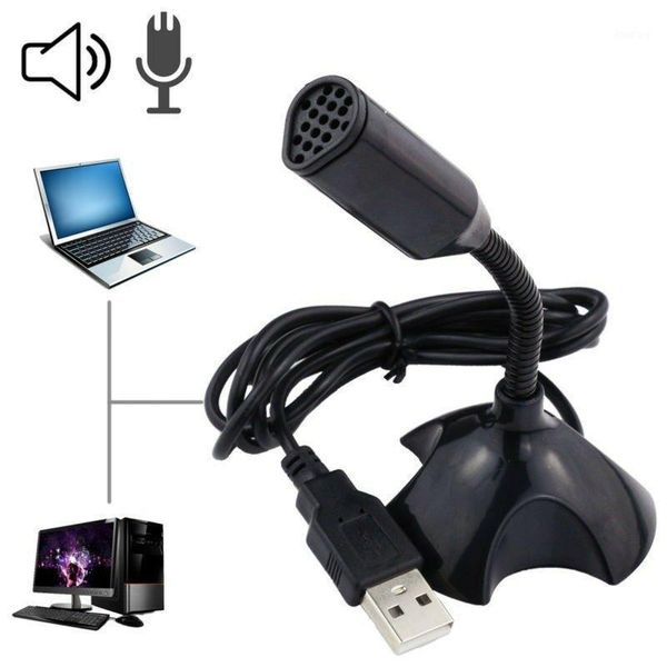 

universal portable deskusb microphone computer lapmini microphone flexible tube neck adjustable pc mic speaker1