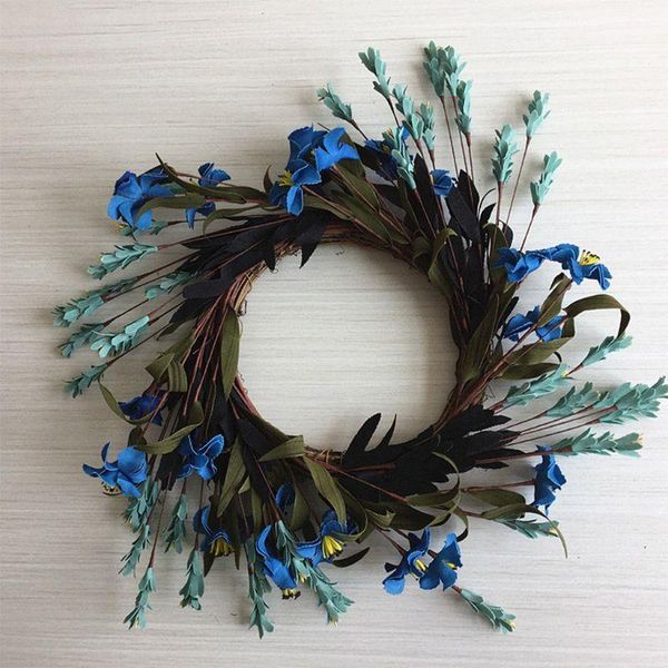 

pink white flowers floral wreath for home wall front door decorations hanging 67jb1