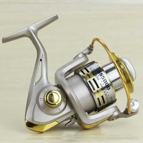 

новое обновление half metal spinning reel fishing line winder speed ​​ratio 5.2: 1 sea boat rock ice fishing tackle gs sqceuy bdehair