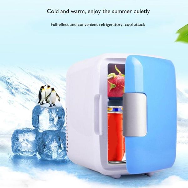 

car organizer 4l refrigerator portable dual-use heating and cooling box with cup holder professional1