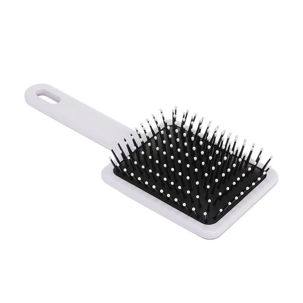

hair scalp massage comb hairbrush air cushion flat square comb anti-static hair brush salon hair styling tools w10856, Silver