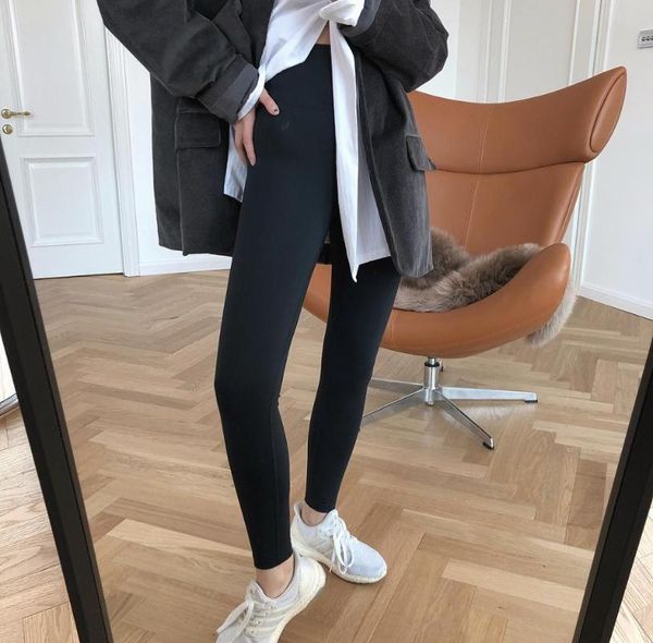 

women's pants & capris woman sport slim trousers, Black;white