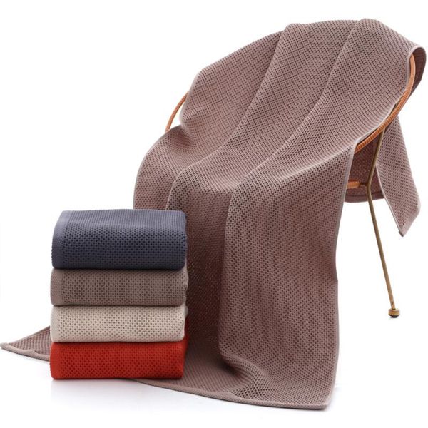 

honeycomb bath towels cotton thicken jacquard plain bathroom l towel super absorbent soft waffle-towel