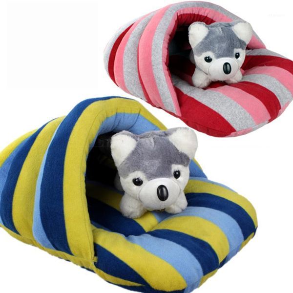 

cushion bed cat travel mat foldable dog washable puppy kennel cushion soft pad nest fence lit de chien animals tools dd6gw1