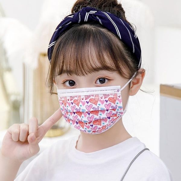 

filter meltblown ship safty dust ready to stock printed cartoon disposable face mask for kids