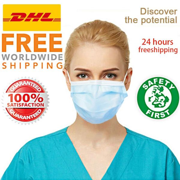 

simple in disposable face dust-proof stockqualified layers 3 comfortable facial protective cover masks