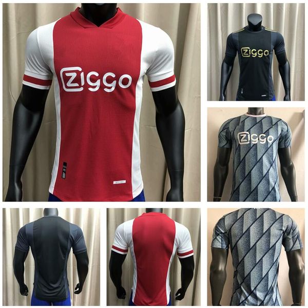 

2020 2021 player version cruyff tagliafi soccer jersey promes home away amsterdam van de beek neres tadic football kit shirt, Black;yellow