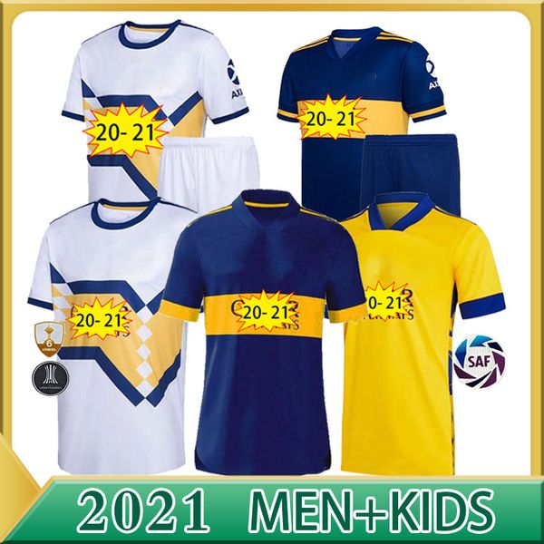 

2020 2021 boca juniors soccer jerseys tevez maradona de rossi fans carlitos gago camiseta de fútbol osvaldo third shorts pants, Black;yellow
