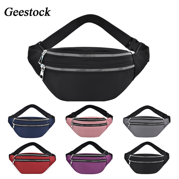 

waist bags geestock pack women fashion fanny casual crossbody chest hip bum bag travel belt sport purse pocket