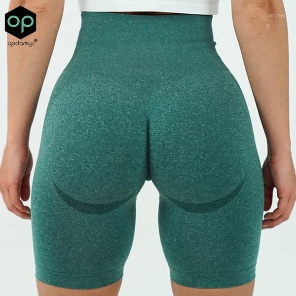 

yoga outfits vital seamless sports short women summer high waist tight gym leggings workout running shorts shorts1, White;red