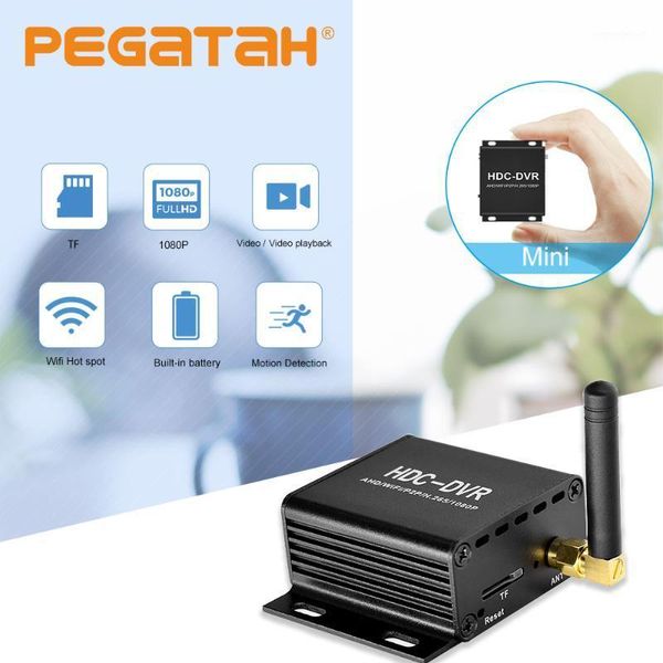 

kits mini dvr wifi video recorder real time record motion detection ahd/tvi/cvi 1080p camera ip analog record1, Black;white