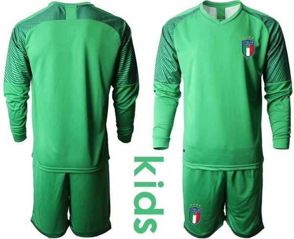 2020 Kids Goalkeeper Italy Club Soccer Jersey Set #1 ...