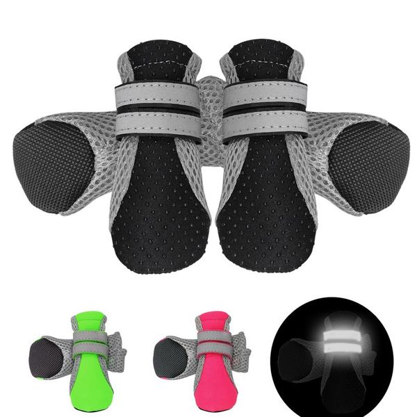 

4pcs pet dog shoes puppy cat chihuahua rain boots waterproof rubber anti-slip footwear for small cats dogs teddy socks bbygnu