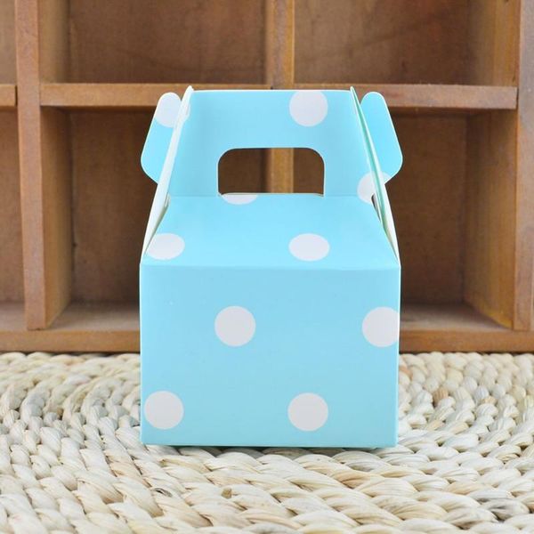 

7x5x10cm 10шт красочный горошек свадебные конфеты коробки креативный выпускной favor малый коробка подарка horn коробки торта конфеты мешок