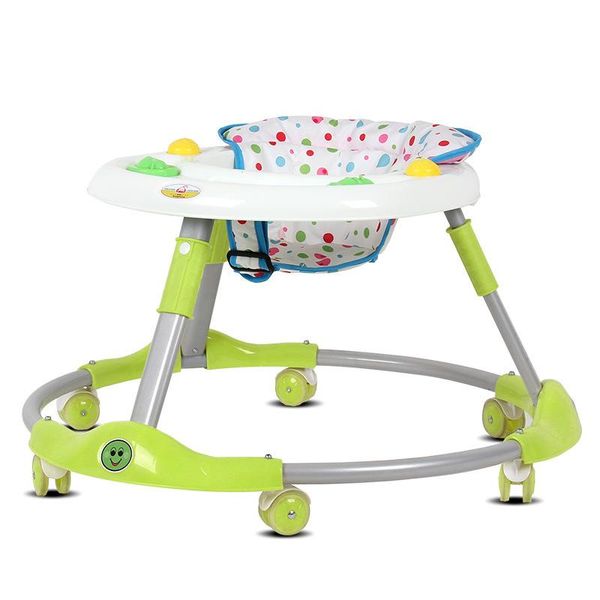 

new 6-18months baby foldable walker early educational kids toddler trolley sit-to-stand walker baby balance first steps car