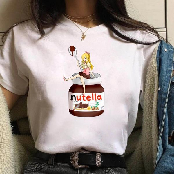 

new cartoon tshirt short sleeve harajuku cartoon t shirt women summer casual cute o-neck tee shirts female graphic t-shirts, White