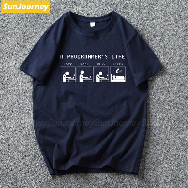 

a programmer life men t shirt hiphop summer big size cotton custom short sleeve funny t shirts sport hooded sweatshirt hoodie