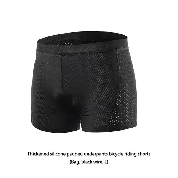 

man women padded cycling shorts silicone shockproof cycling underpant bicycle shorts bike underwear outdoor bicycle equipment