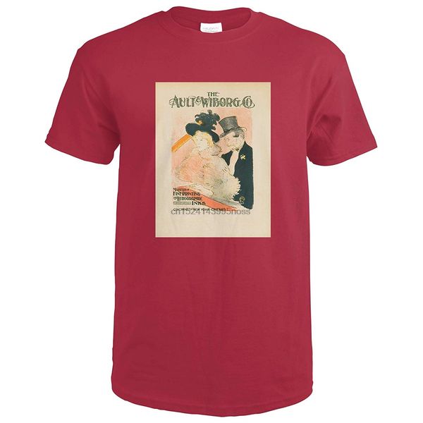 

the ault and wiborg co vintage poster artist toulouse lautrec henri de usa c 1896 62793 cardinal red small sport sweatshirt hoodie t shirt