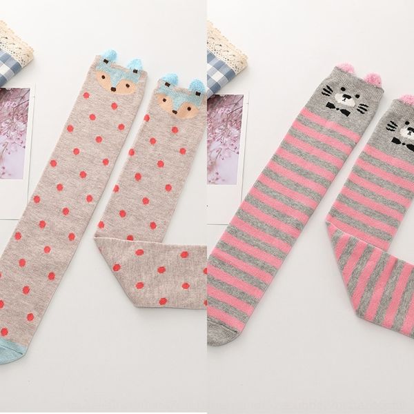 

ihd4g детская детская одежда lraze трехмерные носки мило чулки осенью и зимой girlshigh чулки колено мультфильм lraze гр, Black