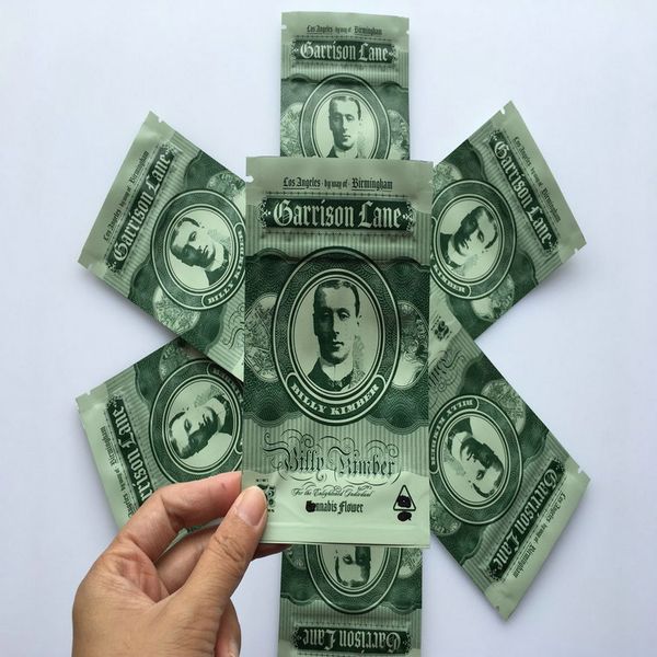 

garrison lane billy kimber cookies zip seal lock bags 5x7inch childproof bags sf california 3.5g mylar bags bbyjuo bde_luck