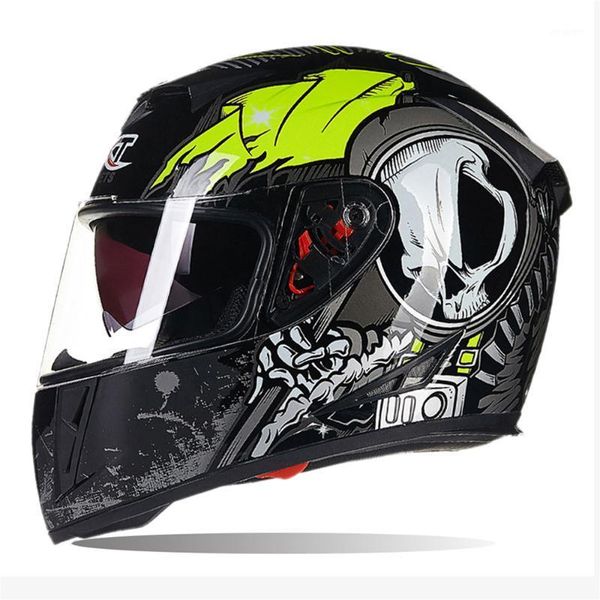 

motorcycle helmets gxt helmet full face moto double visor racing motocross motorbike capacete casco modular #1