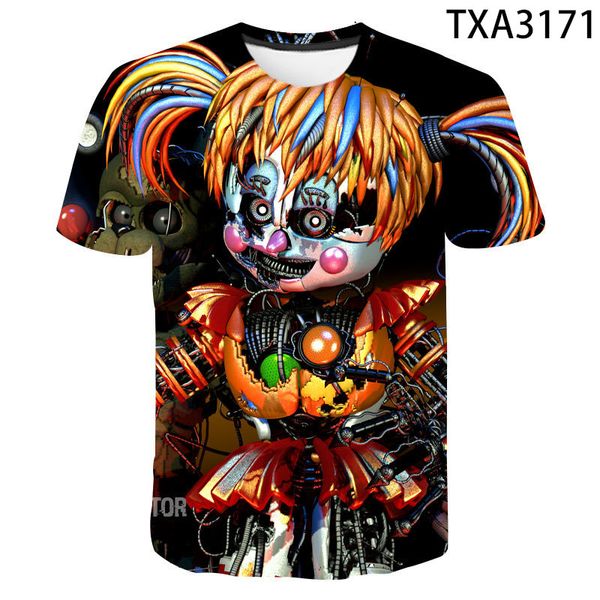 

fnaf 3d boy girl printed cool 3d print shirts humor humor horror men clothing