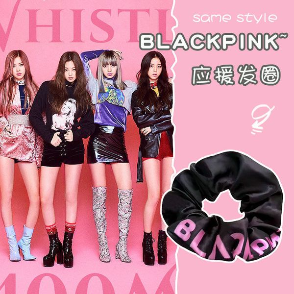 

blackpink 4th anniversary emergency hair band on the road
