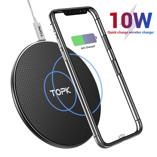 

wireless charger fast qi-certified charging pad for (no ac adapter),safer to use