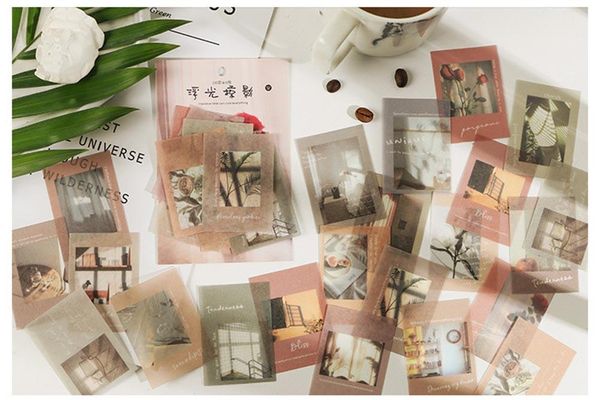 

40шт творческого время письмо серии стикеры diy project альбом дневник планировщик фотография scrapbooking фон craft наклейку bbypez garden2