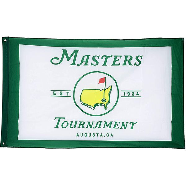 Masters PGA Golf 3x5 Flagge, individuelle 3x5ft Flaggen, alle Länder, Digitaldruck, 80 % Beschnitt, 100D Polyester, schnelle Lieferung