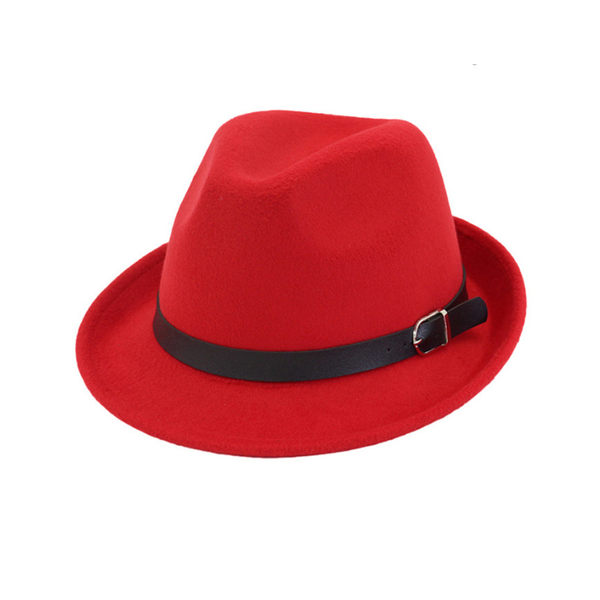 

new classic retro autumn winter wool men's fedoras women's felt hat ladies sombrero jazz male bowler hat outdoor vintage top, Blue;gray