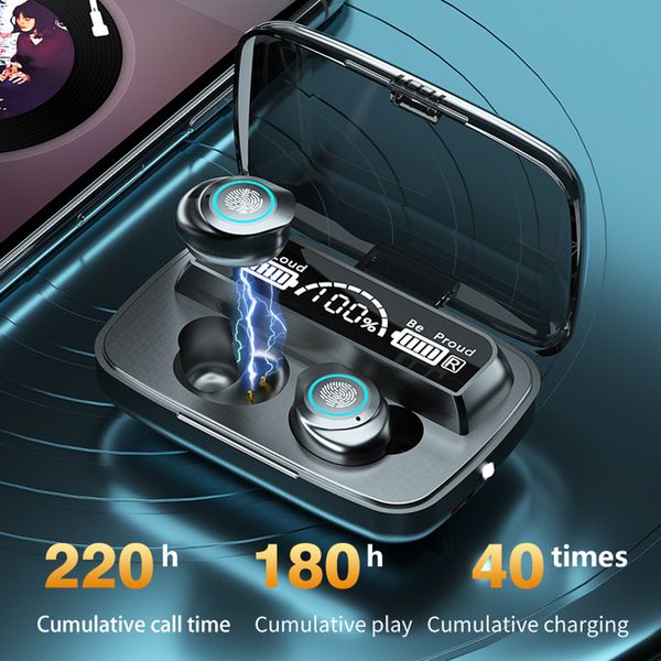 

new touch wireless bluetooth earphones tws v5.1 stereo earphones m17 earbuds in-ear earbud for all smart phone for all smart phone